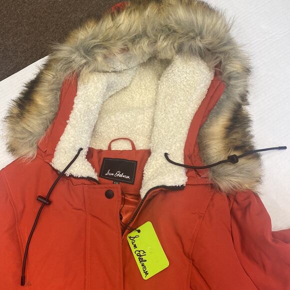 Hooded Down & Feather Fill Parka with Faux Fur Trim
Sam Edelman 2xl (c1) - Picture 3 of 11
